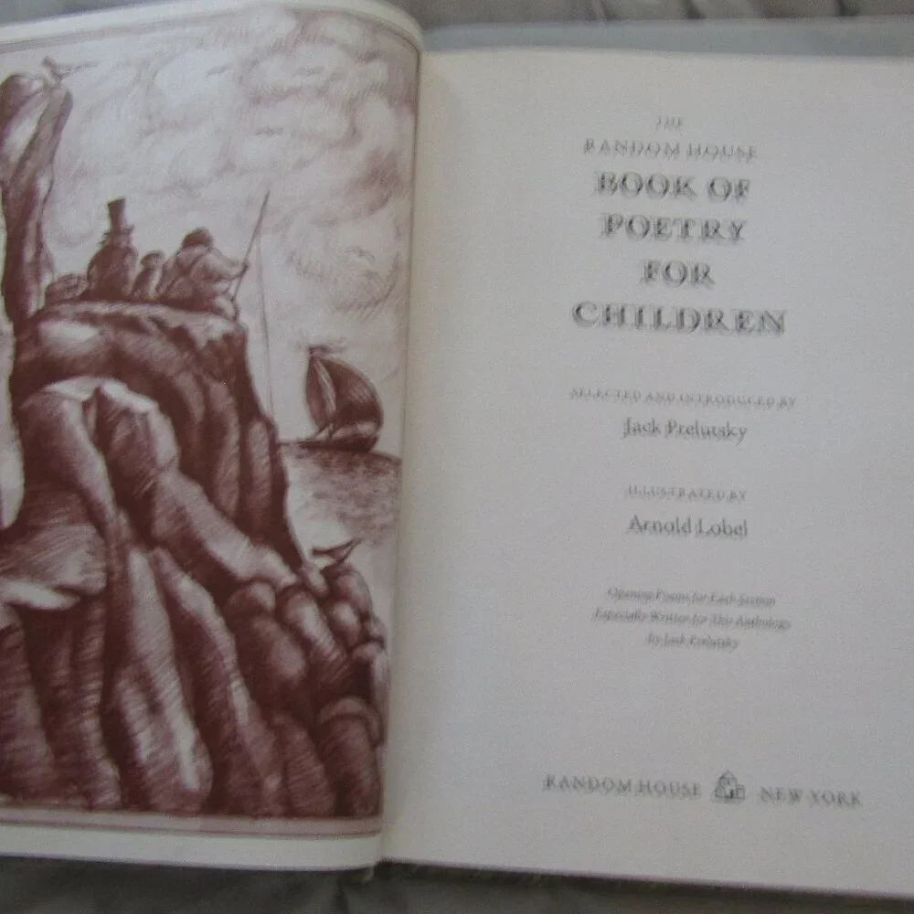 1983 HC Vint Children’s THE RANDOM HOUSE BOOK OF POETRY Prelutsky & Arnold Lobel